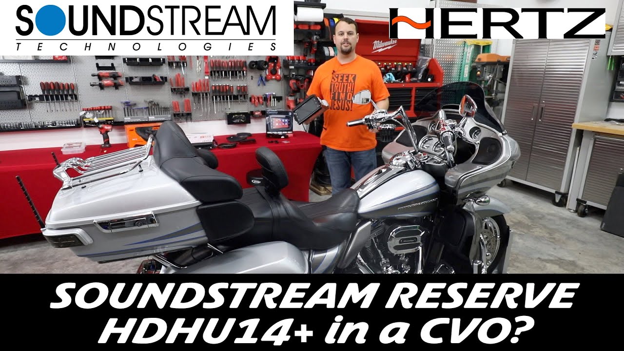 Soundstream HDHU14+ Install in a 2016 Harley Davidson Roadglide CVO with Hertz Stage 4 Audio Upgrade