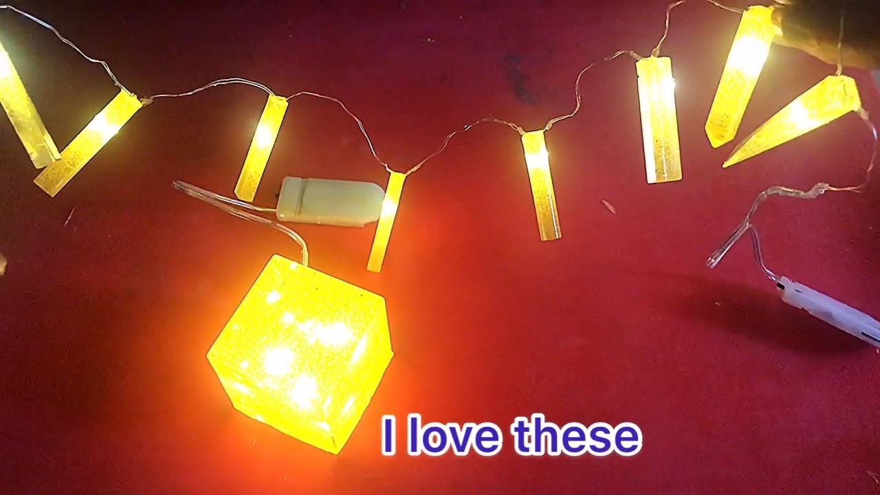 Putting LED lights in epoxy resin