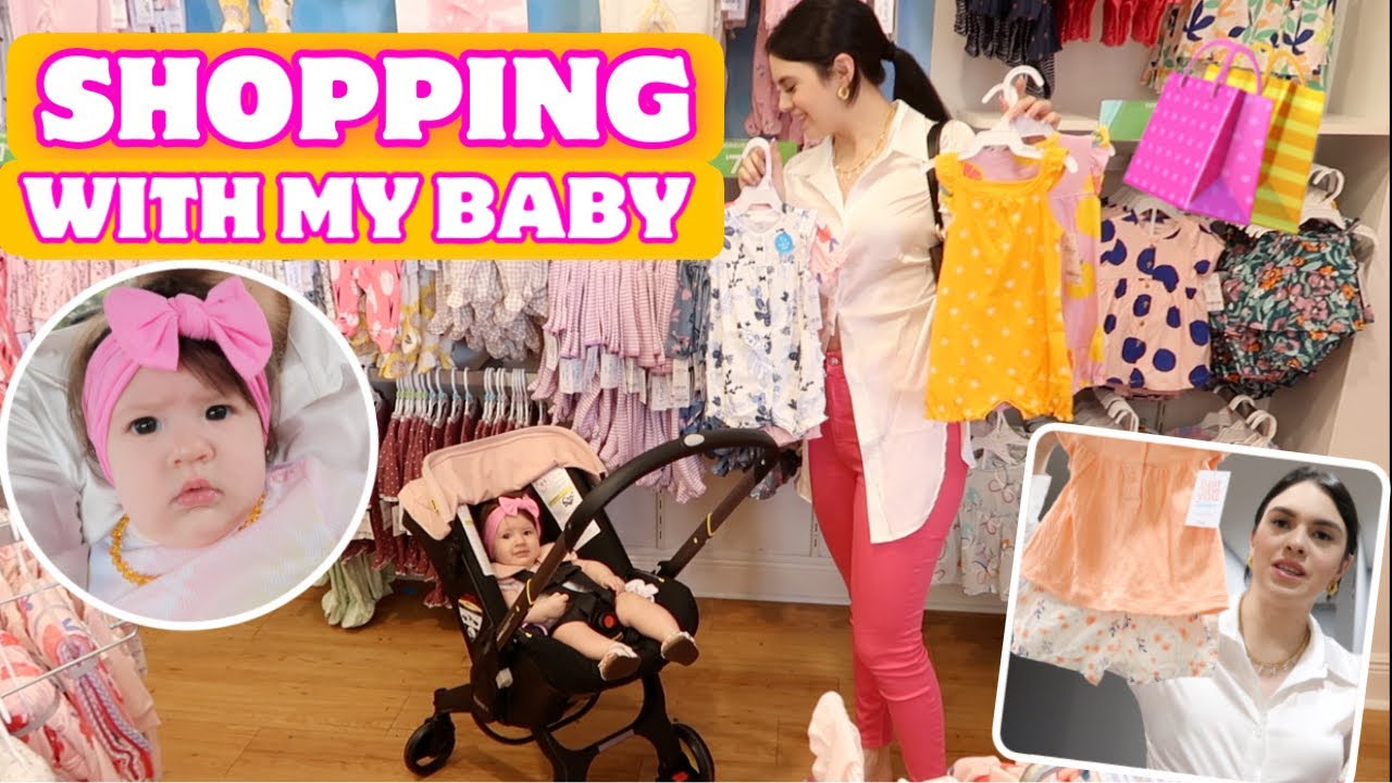 LE COMPRAMOS ROPA A NUESTRA BEBE DE 6 MESES  ⎪HAUL💖