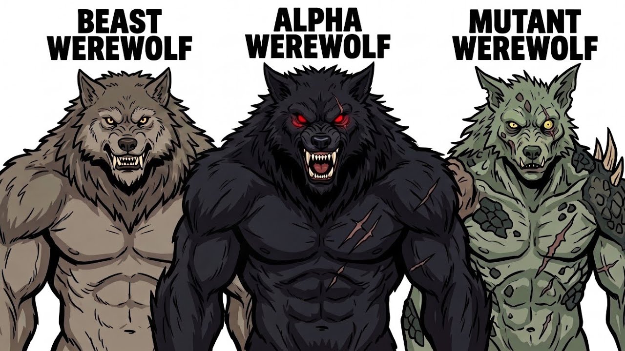 Every Werewolf Type Explained in 6 Minutes 