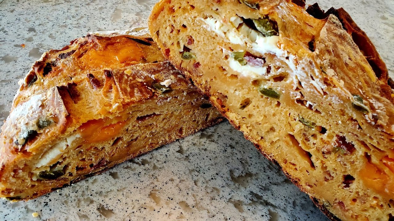 Making Jalape&ntilde;o Popper Sourdough