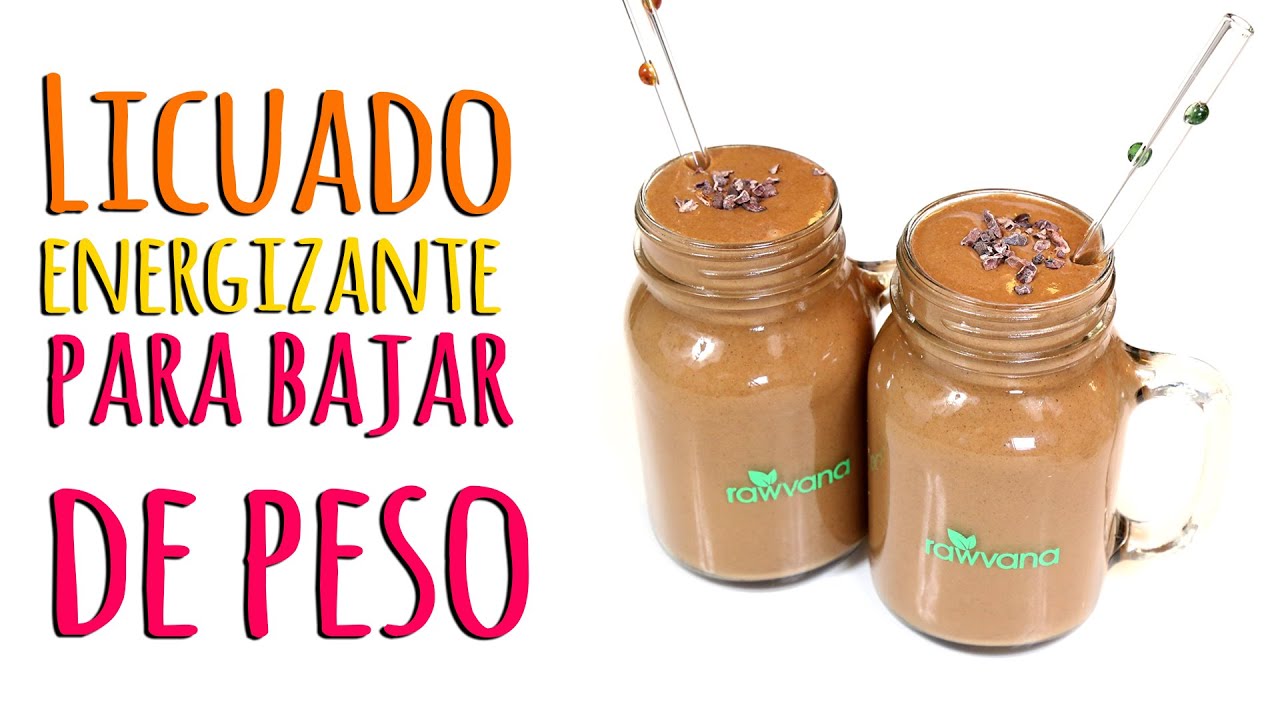 Licuado para Bajar de Peso Sabor Chocolate!