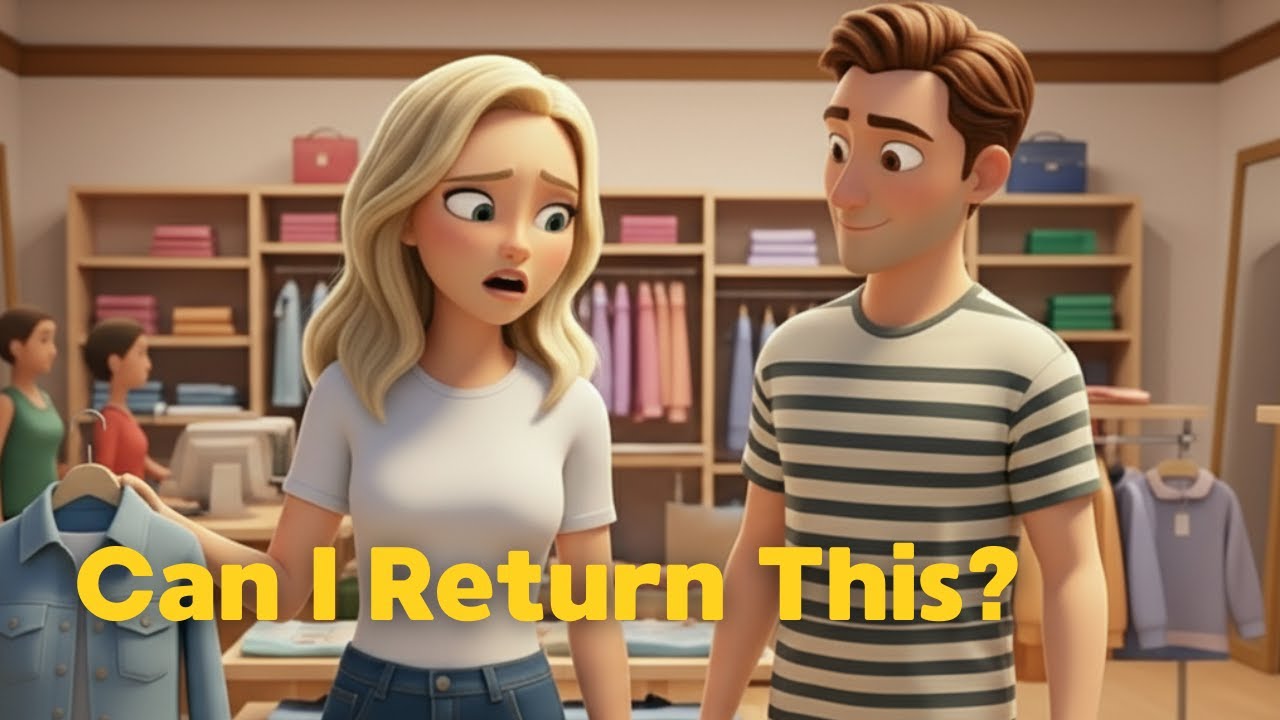 How to Return an Item in English (Store Conversation Practice)
