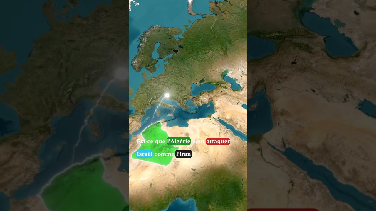 Est-ce que l&rsquo;Alg&eacute;rie peut attaquer Isra&euml;l comme l&rsquo;Iran ? #iran #israel #algerie #facts #politics