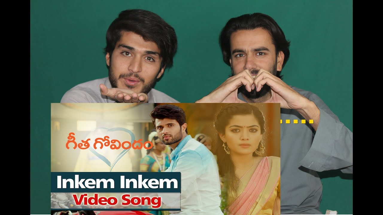 AFGHAN REACTS TO |Inkem Inkem Video Song |Geetha Govindam| VijayDeverakonda Rashmik |AFGHAN REACTORs