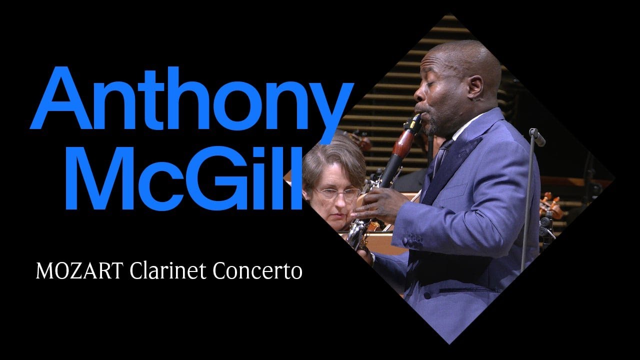 Anthony McGill Performs Mozart’s Clarinet Concerto (Excerpt)