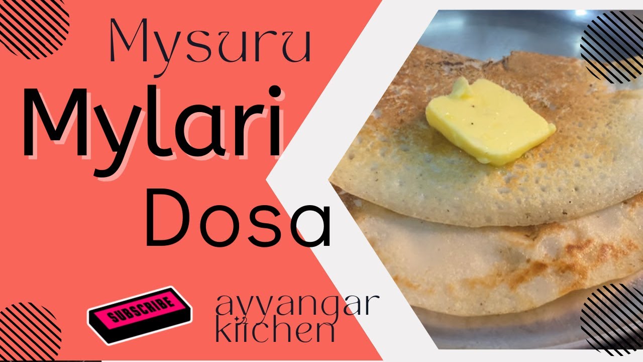 மைசூர் மைலாரி தோசை - Mysore Mylari Dosa - Brekfast, Dinner recipe