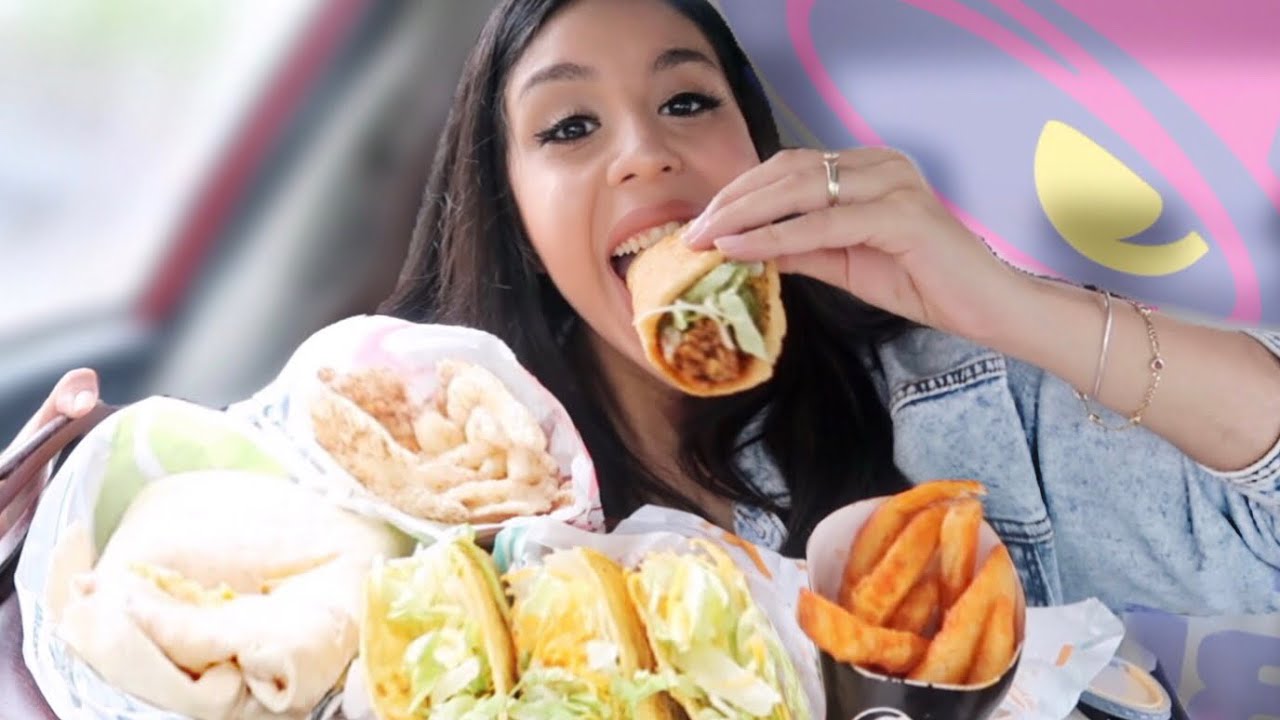 TACO BELL MUKBANG! (EATING SHOW)