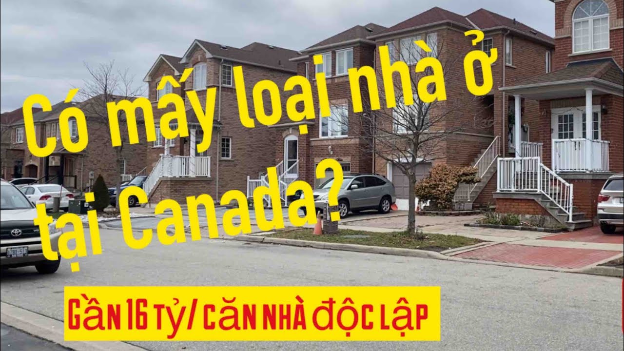 #vlog33 Giá nhà khu North York-Toronto, các loại nhà ở Canada #cuộcsốngcanada #duhoccanada #shorts