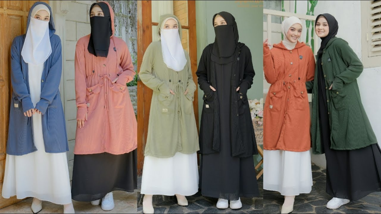 Model Jaket Wanita Muslimah Trendy Untuk Hijabers