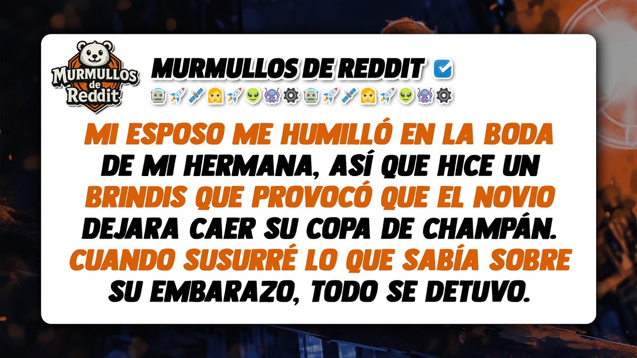 Mi esposo me humilló en la boda de mi hermana, pero cuando susurré lo que sabía sobre su embarazo