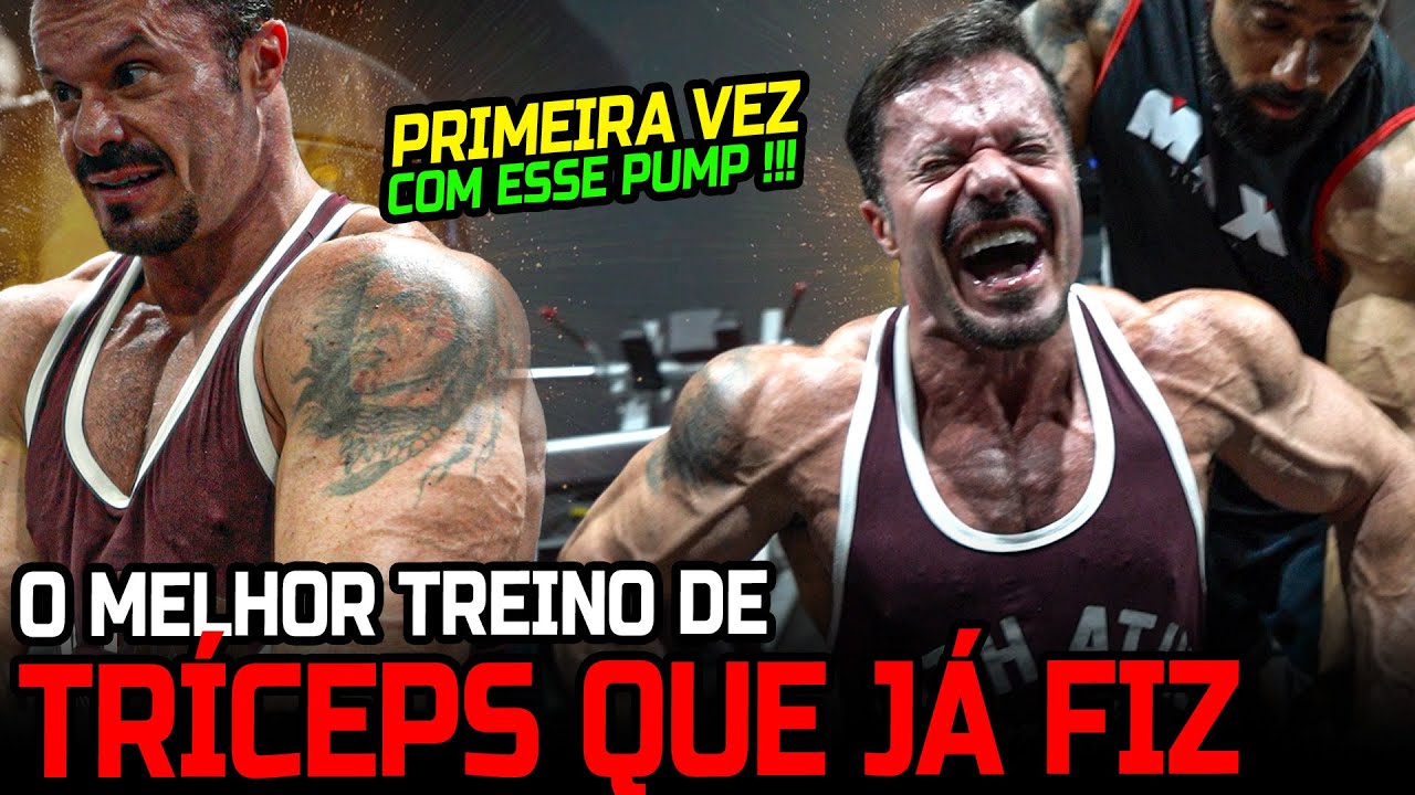FAÇA ESSE TREINO DE TRÍCEPS NA SUA PREPARAÇÃO