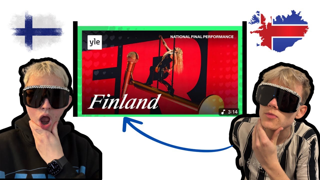 VÆB reacts to Finland in Eurovision - Ich Komme