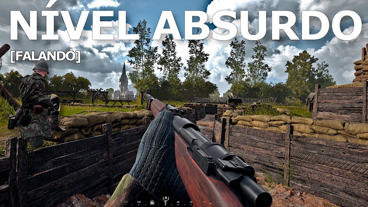 A VOZ LOCAL ELEVA ESSE JOGO A UM NÍVEL ABSURDO (HELL LET LOOSE)