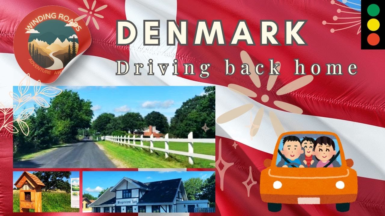 Denmark 2024 | Road Tripping Denmark: Unique Stops for Charging, Rest & Refuel! 🚗⚡| HD