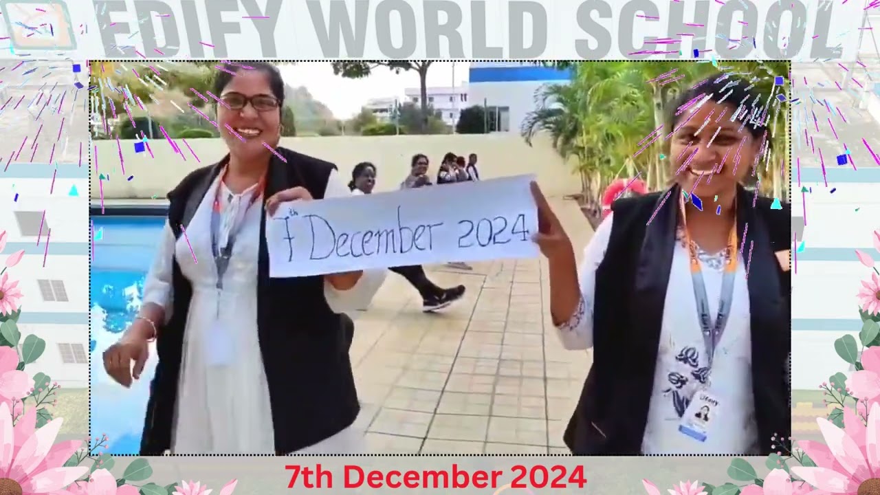 Edify World School, Decennial Celebrations Trailer  Fêter l'ensemble ( celebrating togetherness)