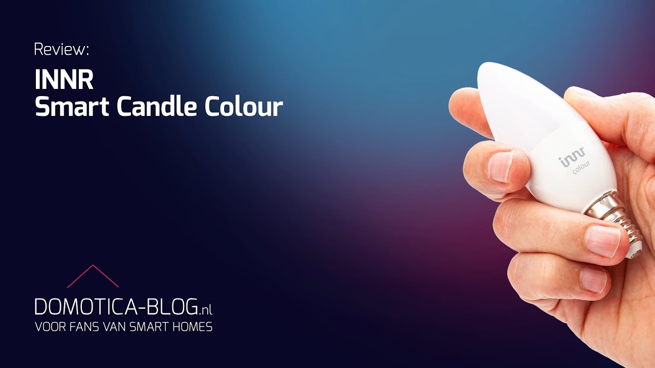 Review INNR Smart Candle Colour