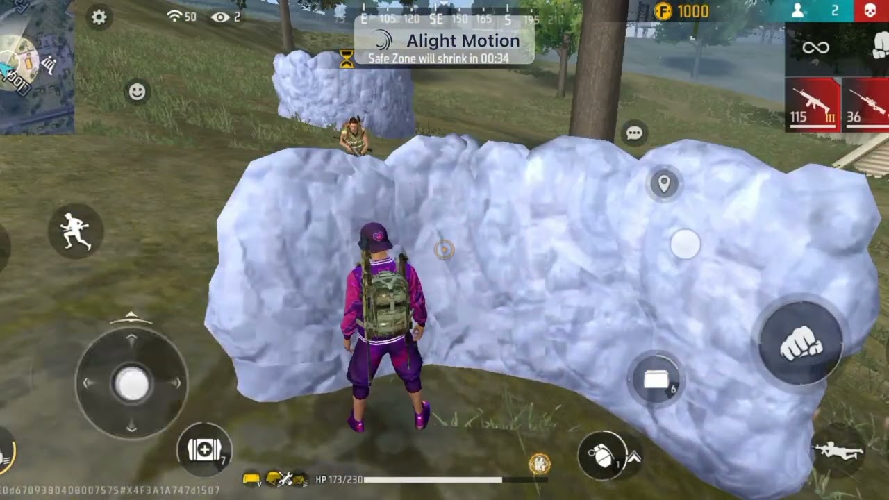 FREE FIRE 🔥🔥 GRENADE CHALLENGE