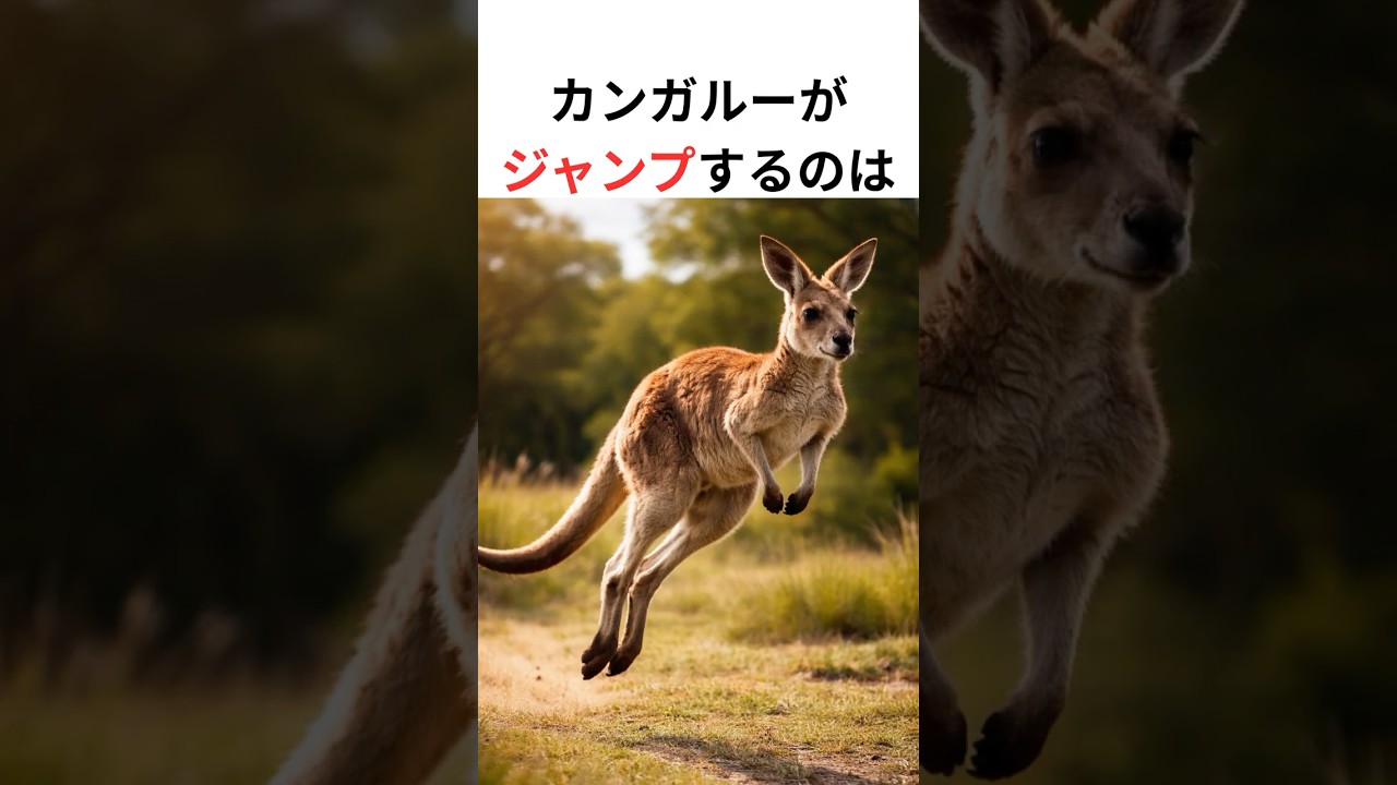 【衝撃】カンガルーが走るのを辞めて『跳ぶ』ことを選んだ驚きの理由　