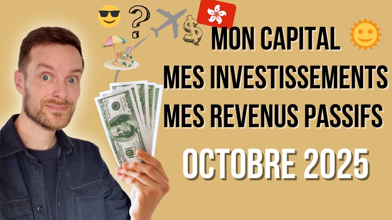💸 MES REVENUS PASSIFS  ET MES NOUVEAUX INVESTISSEMENTS 🤑 : OCOTOBRE 2025 ⚡