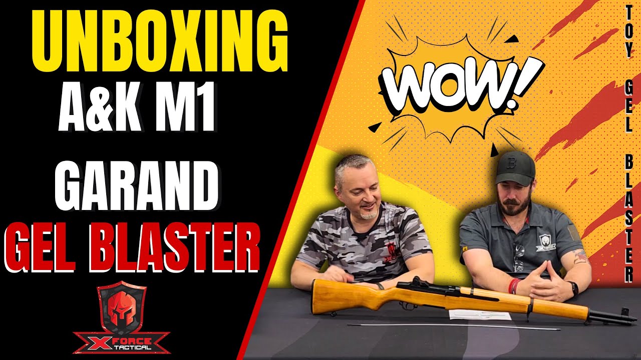 Unboxing the Legendary M1 Garand-Inspired Gel Blaster | A&K A&K M1
