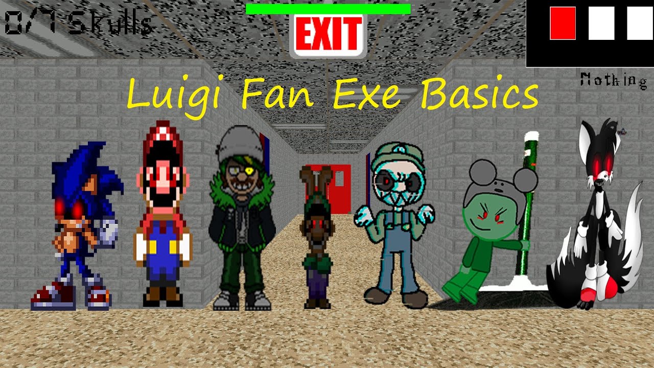 Luigi Fan Exe Basics (Мод)