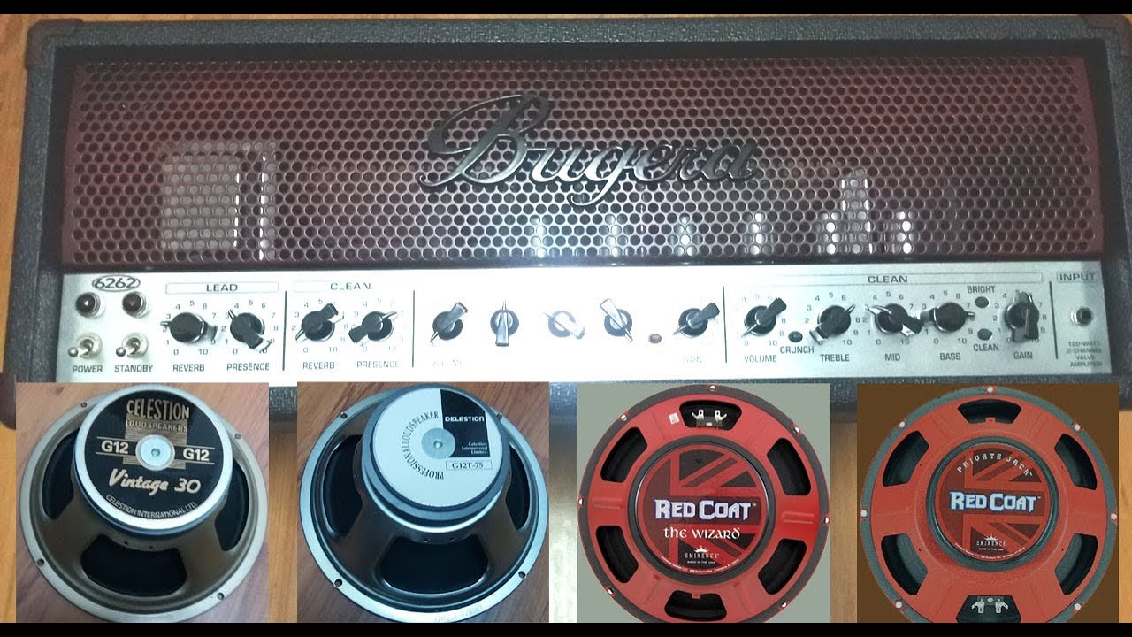 Bugera 6262 - Celestion V30 / G12T75 & Eminence Wizard / Private Jack