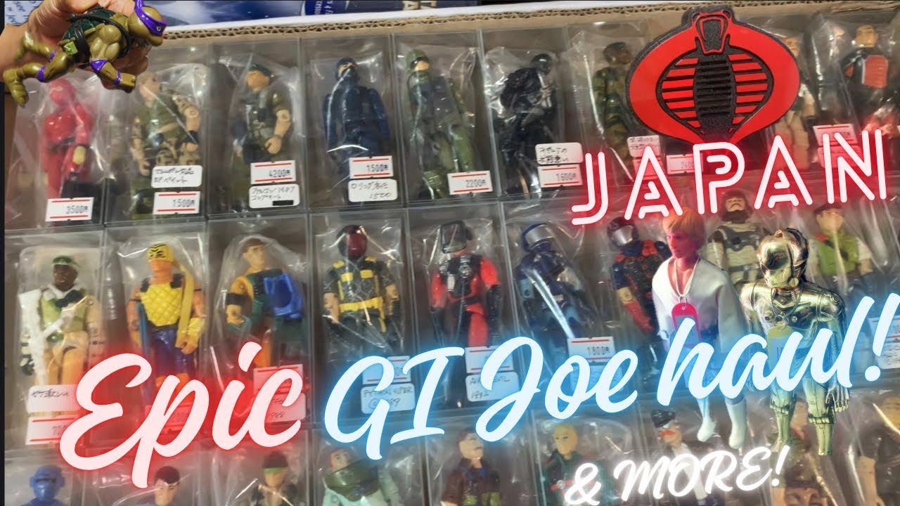 Потрясающая добыча фигурок G.I. Joe в Японии!💥🇯🇵+ и другие удивительные фигурки по «Звёздным войн...