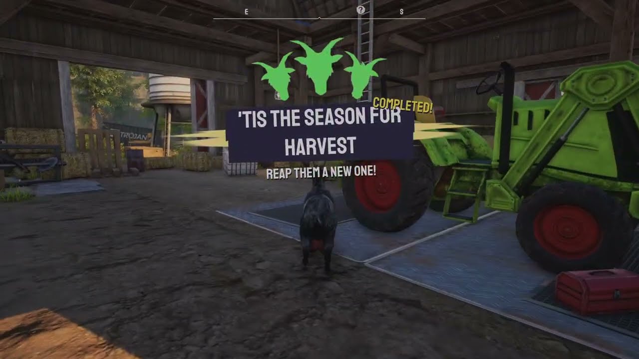 How To Help Fix The Harvester - 'Tis The Season For Harvest | Goat Simulator 3