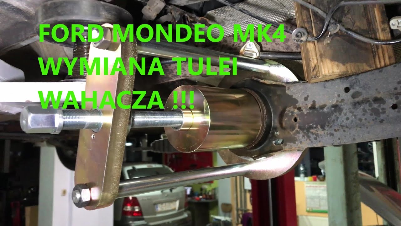 Ford Mondeo wymiana tylnej tulei wahacza !!!