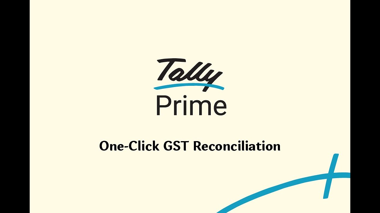 One-Click GST Reconciliation | Explainer | TallyPrime 5.0