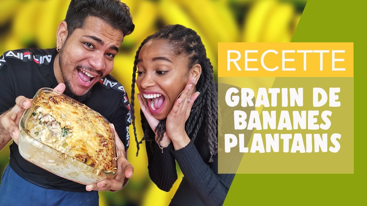 On fait un gratin de bananes plantains antillais ! Un vrai délice (recette facile)