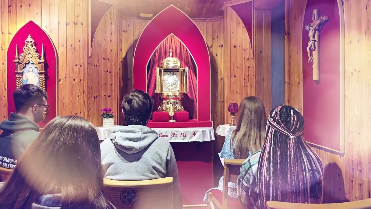 Youth 2000 on Eucharistic Adoration in Carrickmacross Parish