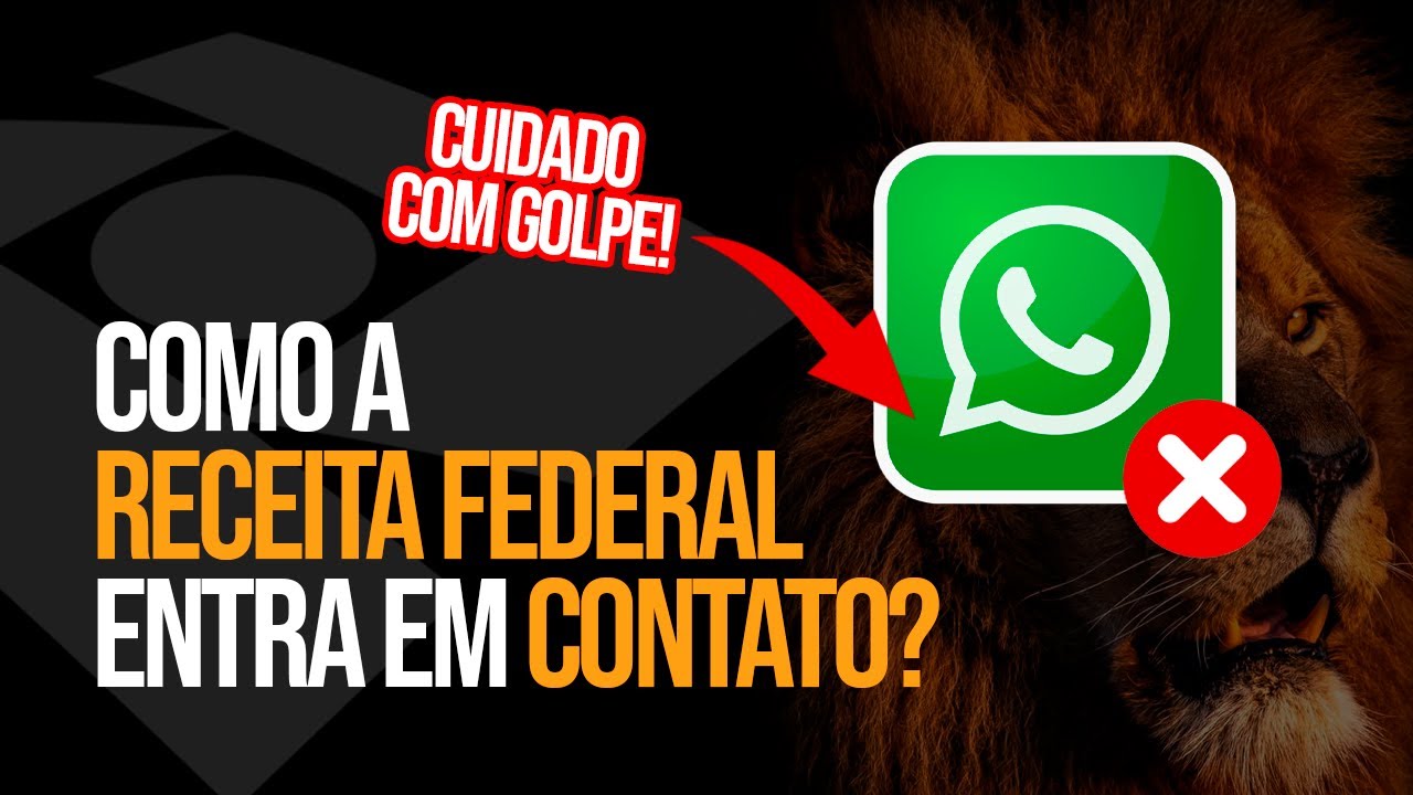 Como a Receita Federal entra em contato com você? (não é por WhatsApp!)
