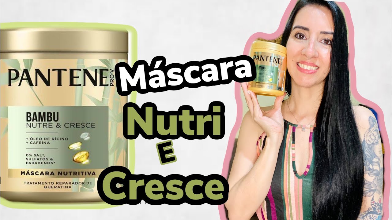 PANTENE BAMBU NUTRE E CRESCE,cabelo após 1 mês de uso veja o resultado