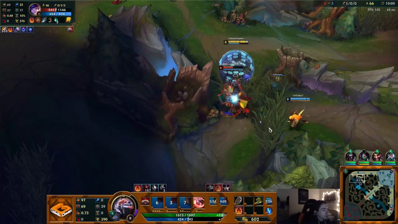 GoliathGames - Highlight:  Diamond Top Laner - Tryharding on Main - League Of Legends Serious Gamers