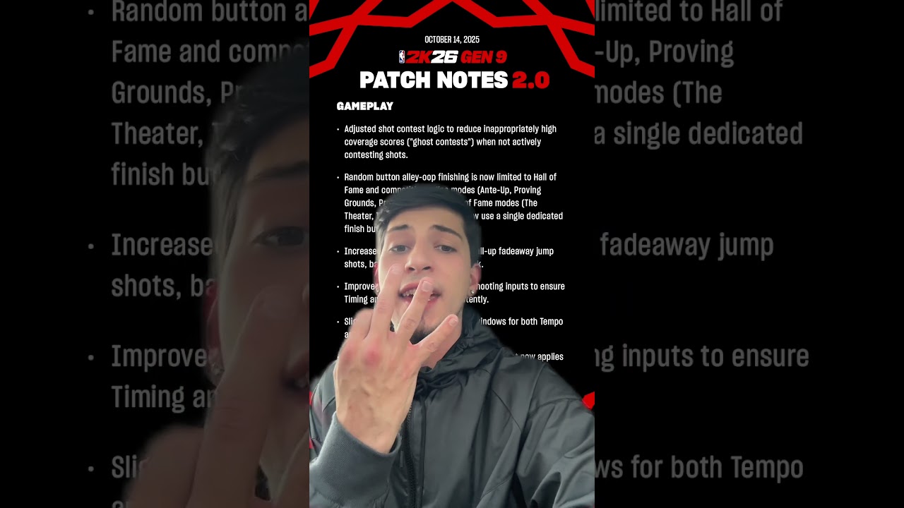 ОБНОВЛЕНИЕ NBA 2K26 #nba2k #2kcommunity #2k26 #2kcontent #2kcontent #nba2k26
