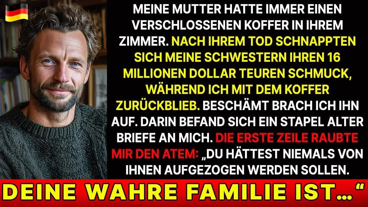 Meine Mutter ließ mir nur einen verschlossenen Koffer, meine Schwestern nahmen 16 Mio – Bis