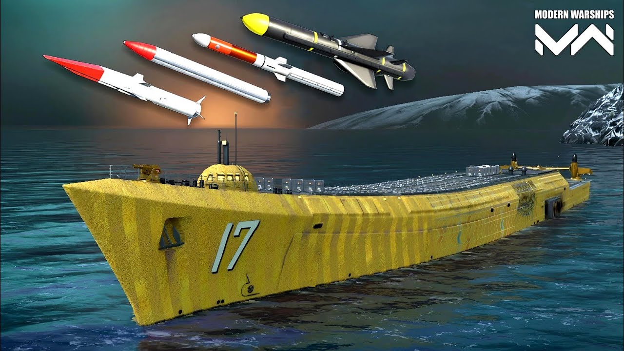 After Missile Buff USS Battlecruiser 2000 Full Gameplay - Modern Warships