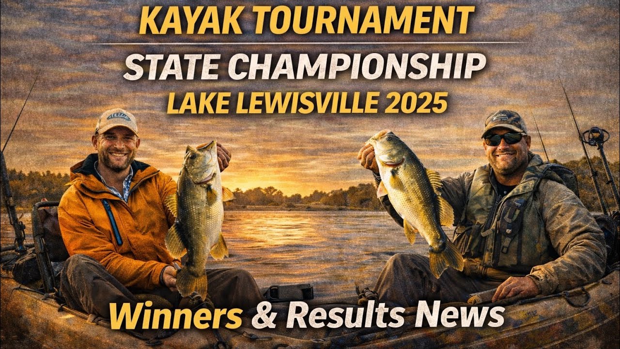 Lake Lewisville 2025 Bass Kayak State Championship Tournament RESULTS 🏆 | Texas  Winners + Results 