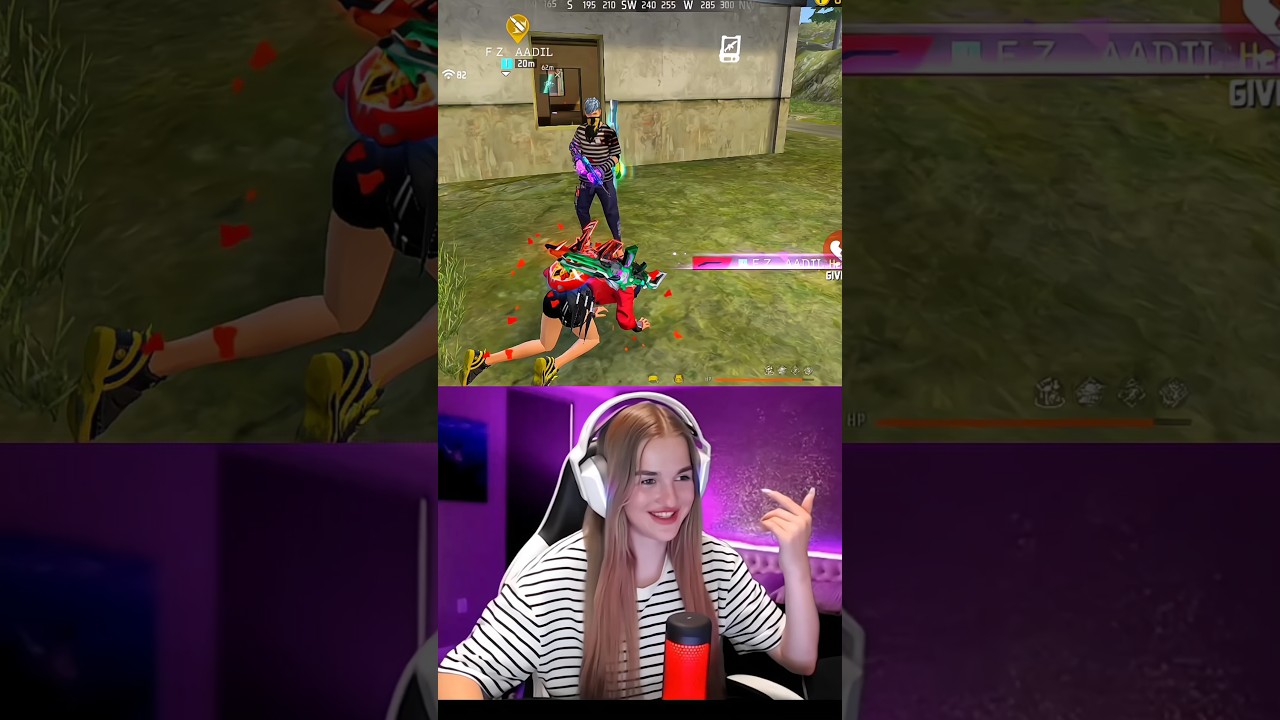 Baby ff shocked 💀#freefire #fzaadil #freefiremax #sportff01 #shortvideo #shortsfeed