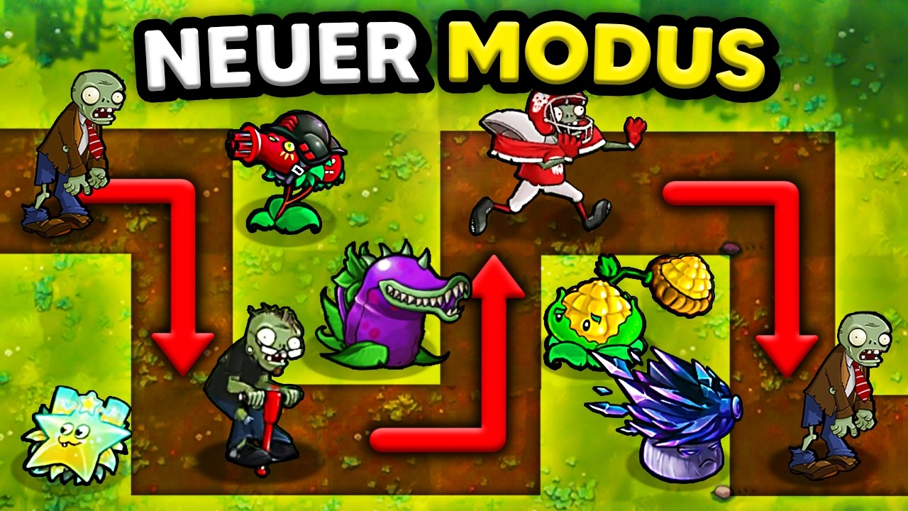 Plants vs. Zombies hat einen NEUEN MODUS!