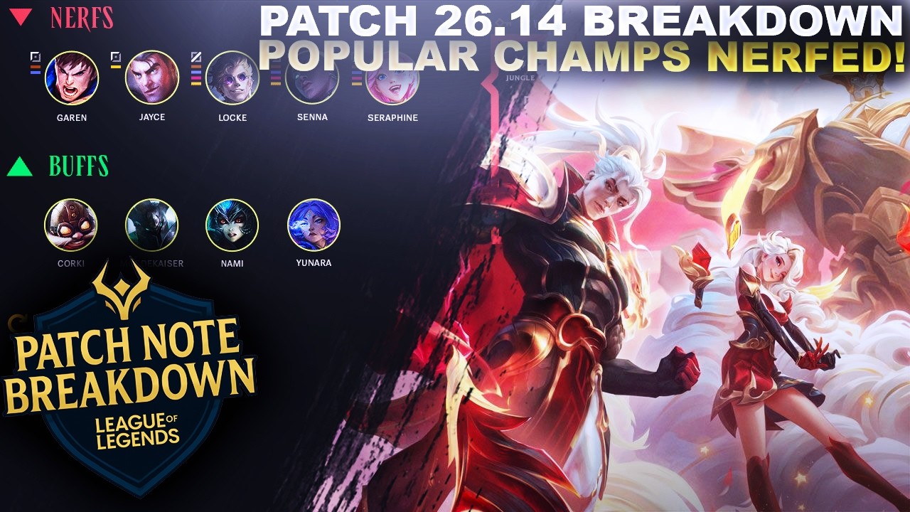 POPULAR CHAMPIONS ARE GETTING NERFED! - Patch 26.14 Breakdown
