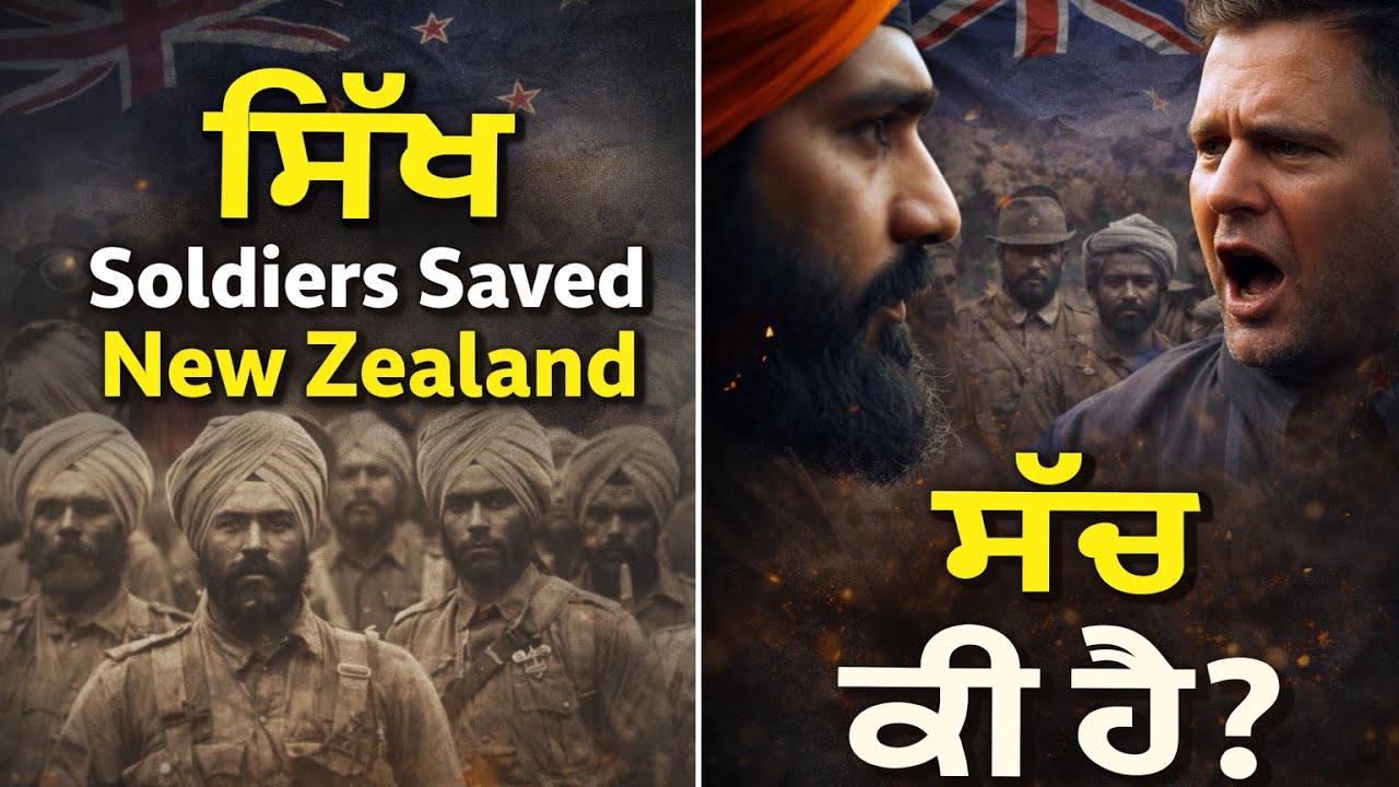 🇳🇿 New Zealand ਨੂੰ ਬਚਾਉਣ ਵਾਲੇ ਸਿੱਖ | ਉਹ ਸੱਚ ਜੋ ਕਦੇ ਨਹੀਂ ਦੱਸਿਆ ਗਿਆ 😳😱