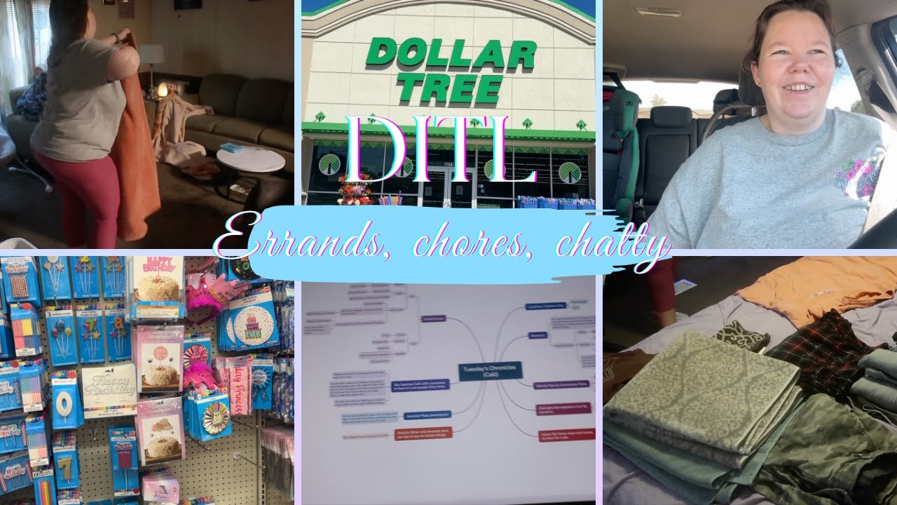 DITL / errands, chores, grocery haul, chatty