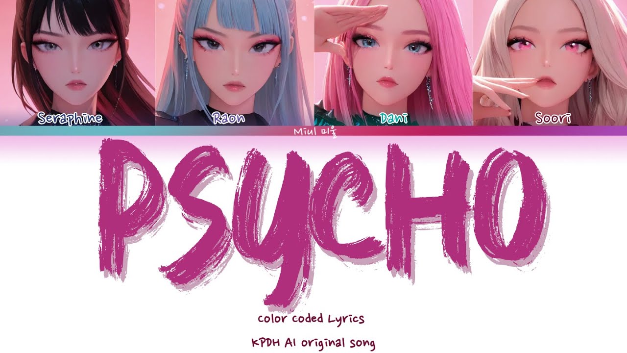 L/LMONSTA – “PSYCHO” (AI K-POP Girl Group | Fanmade Song | K-Pop Demon Hunters