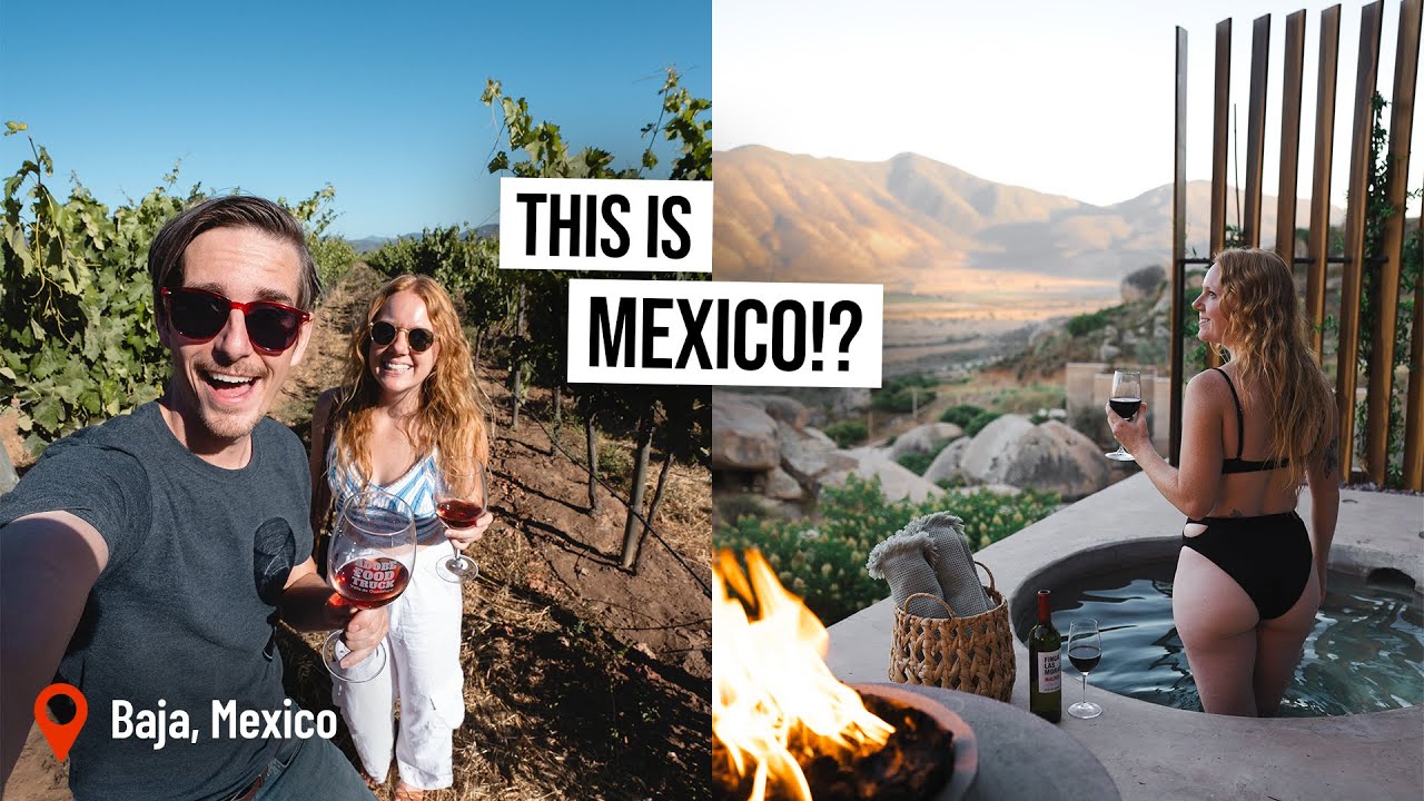 We Found Mexico’s HIDDEN Wine Country! 😍 Luxury Villa TOUR + Exploring Valle De Guadalupe! (Baja)