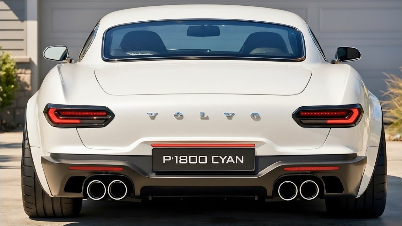 2026 Volvo P1800 Cyan – Classic Soul with Modern Performance