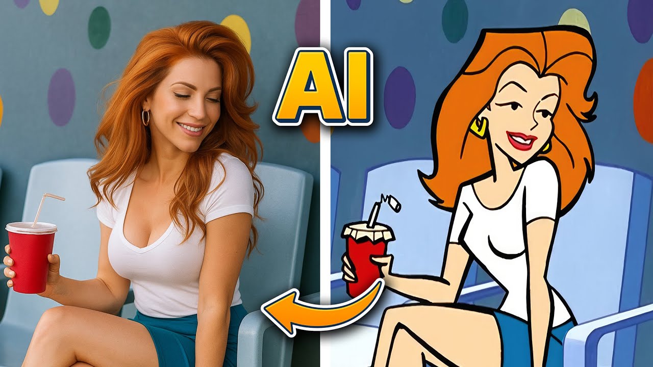Johnny Bravo Characters in REAL LIFE (AI Generated Transformation)