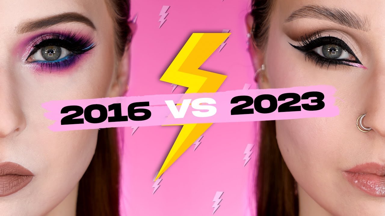 2016 vs 2023 : L'Évolution de mon Makeup !